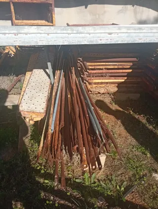 Andamios de construcción metálicos