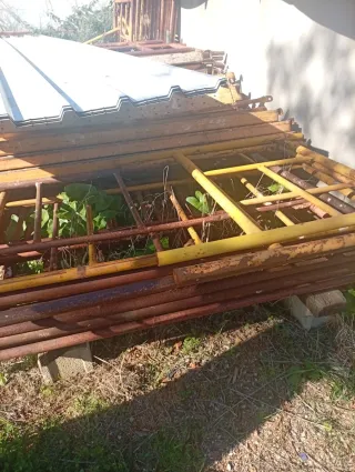 Andamios de construcción metálicos