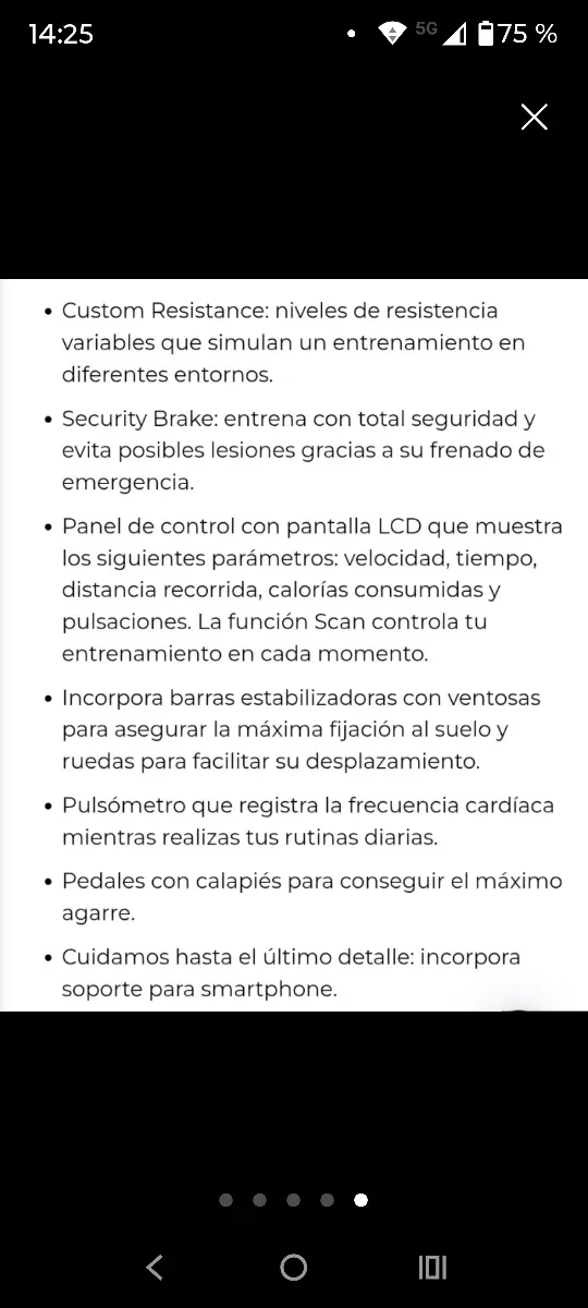 Bicicleta Spinning Cecotec Ultraflex 25