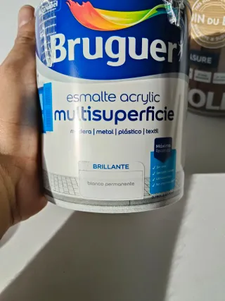 Lote de 5 latas de pintura