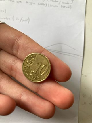 Moneda 10 céntimos rara