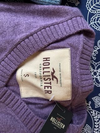 4 Jerséis Hollister Talla S Nuevos