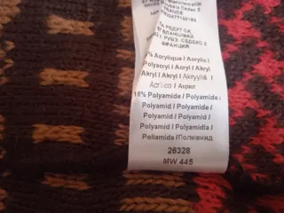 Chaqueta de punto invierno étnica