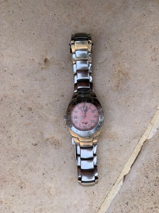 Reloj Lotus Mujer Rosa y Plateado
