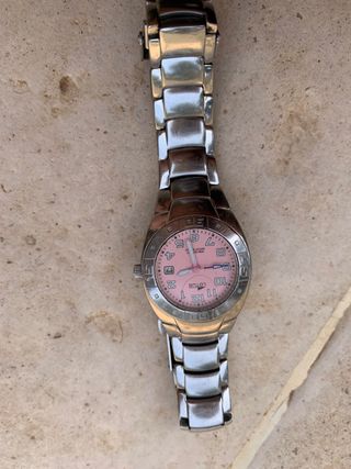 Reloj Lotus Mujer Rosa y Plateado