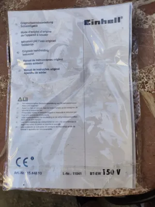 Soldadora Einhell BT-EW 150 V