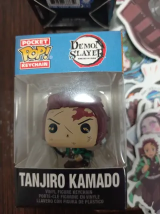 2 Minifunkos Demon Slayer + Stickers