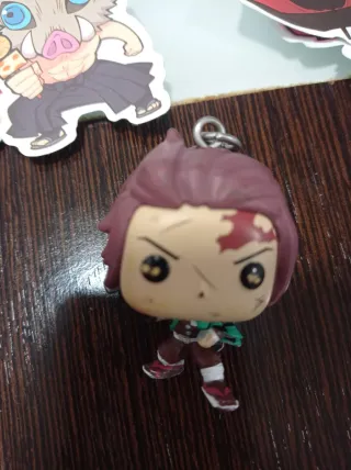 2 Minifunkos Demon Slayer + Stickers