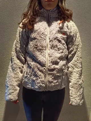 Chaqueta Norway gris y roja