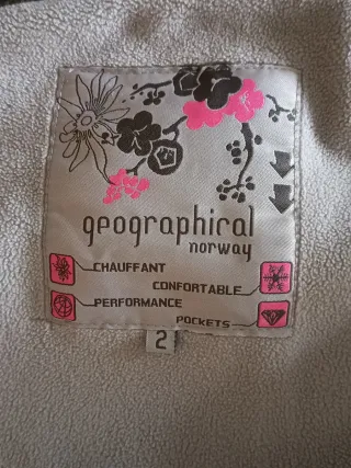 Chaqueta Norway gris y roja