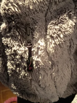 Chaqueta Norway gris y roja