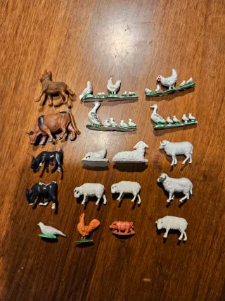 Set animali presepe vintage anni 80