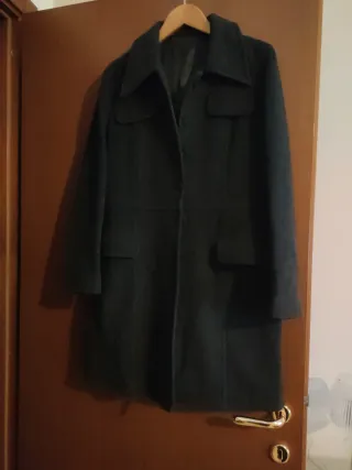 Cappotto donna grigio scuro