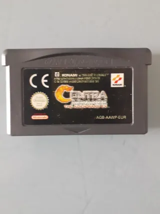 Contra Advance Game Boy Advance Konami