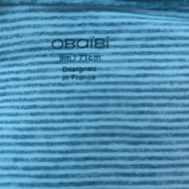 Tutina bimbo con orsetto 9mesi 71cm.A doppio senso