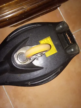 Patinete Waveboard con diseño de llamas