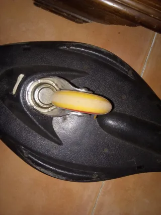 Patinete Waveboard con diseño de llamas