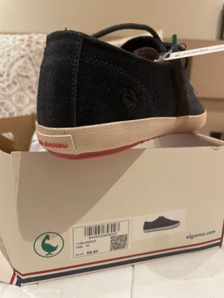 Zapatilla El Ganso Negra Talla 44