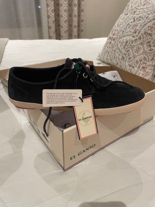 Zapatilla El Ganso Negra Talla 44