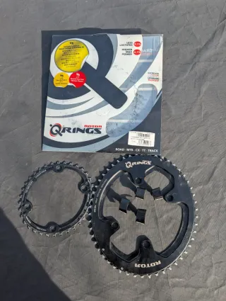 Platos Rotor Q-Rings 50-34 Ovalados