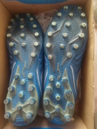 Zapatillas Fútbol Joma Azul Talla X