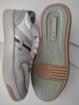 Zapatillas HOFF grises y blancas T40
