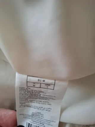 Chaqueta borrego con capucha talla M