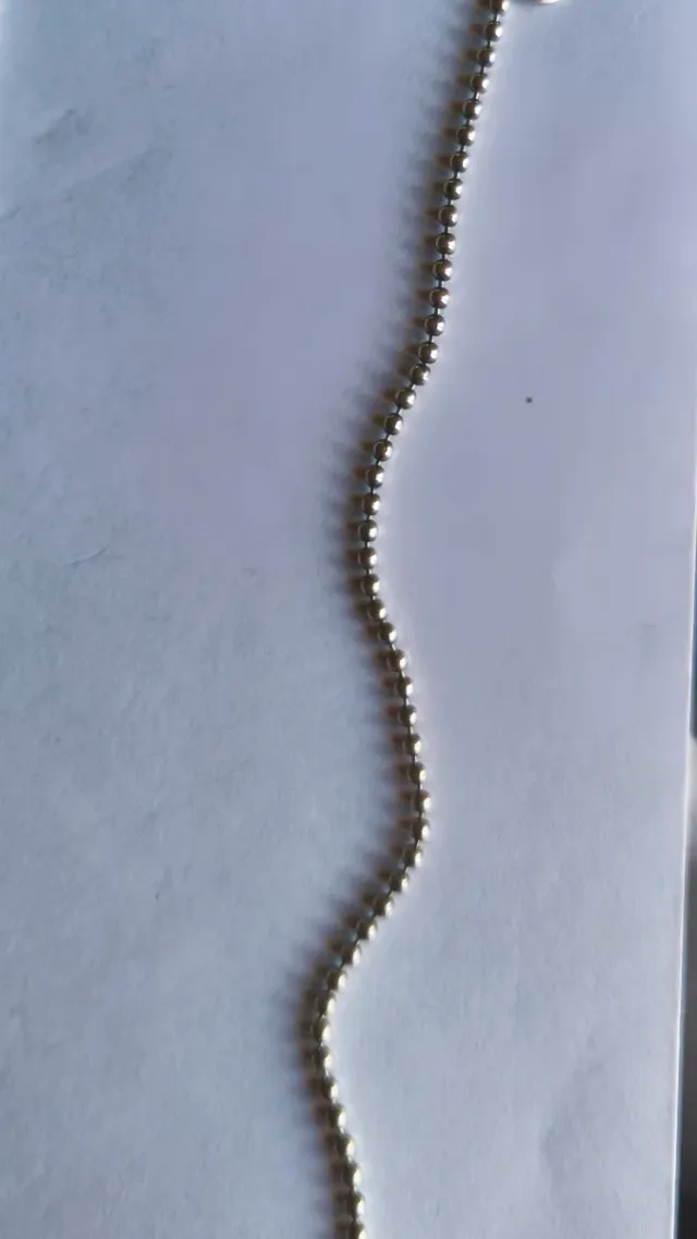 Collana Dodo Argento bollicine