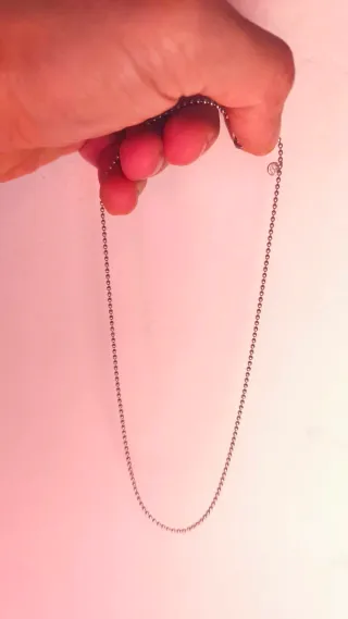 Collana Dodo Argento bollicine