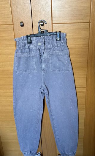 Pantalón vaquero Pull&Bear lila