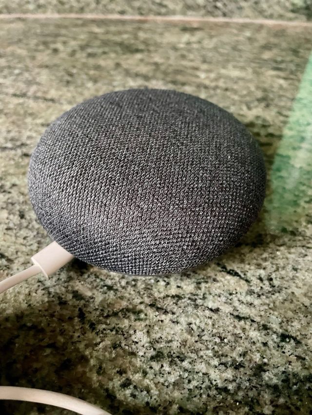 Altavoz Google Nest Mini Gris/Naranja