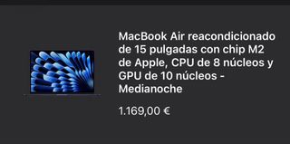 Apple MacBook Air 15”