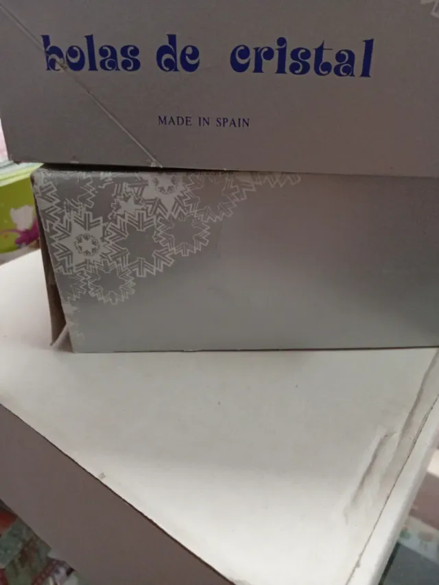 Bolas de Natal Roxas de Cristal (Conjunto de 5)