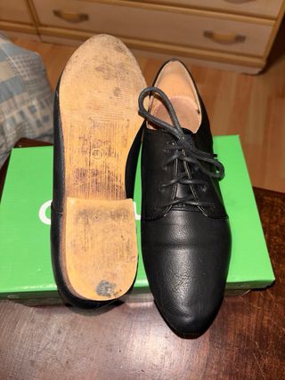 Zapatos vestir negros talla 38
