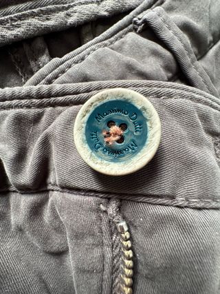 Pantalón Massimo Dutti gris