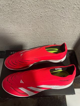 Zapatillas Fútbol Sala Adidas Predator Rojas
