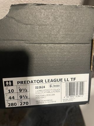 Zapatillas Fútbol Sala Adidas Predator Rojas