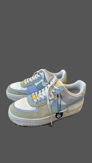 Nike Air Force 1 Shadow Azul Blanco