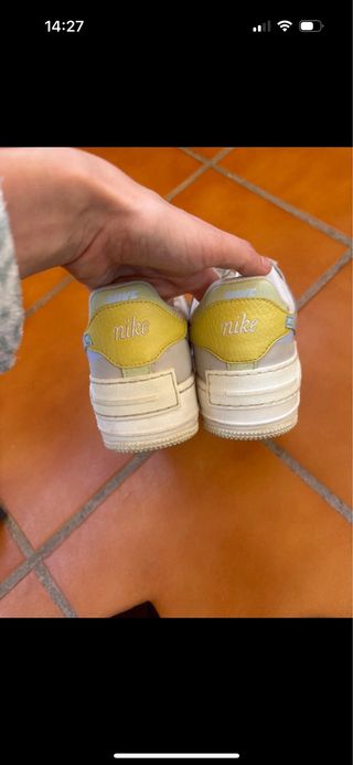 Nike Air Force 1 Shadow Azul Blanco