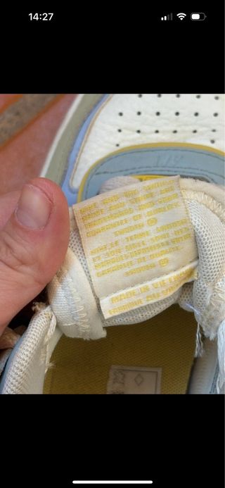 Nike Air Force 1 Shadow Azul Blanco