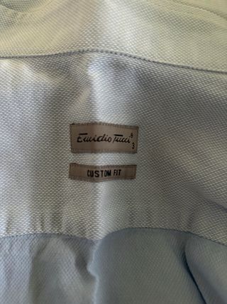 Camisa azul Emidio Tucci