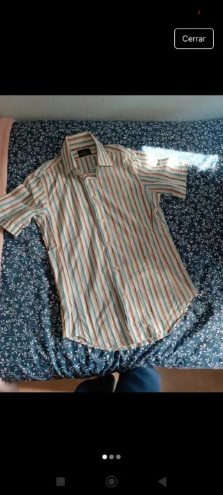 Camisa de rayas Zara hombre
