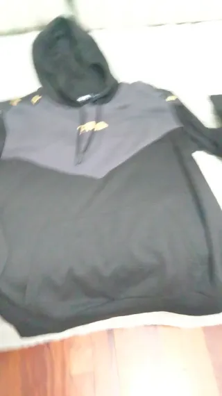 Chándal Fila chico negro y gris