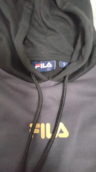 Chándal Fila chico negro y gris