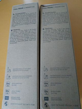 Wd lifestyle set 2 bottiglie nuove