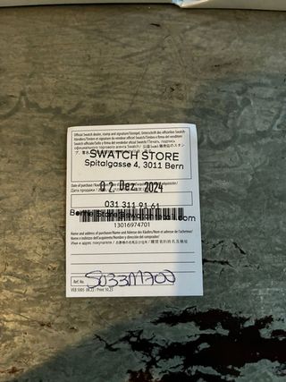 Omega x Swatch MoonSwatch Earthphase