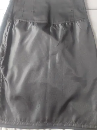 Falda Mango Negra Talla L