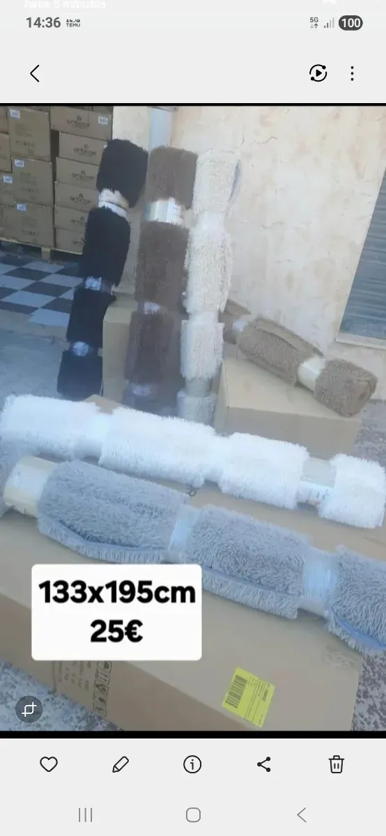 Tapete 133x195cm 25€