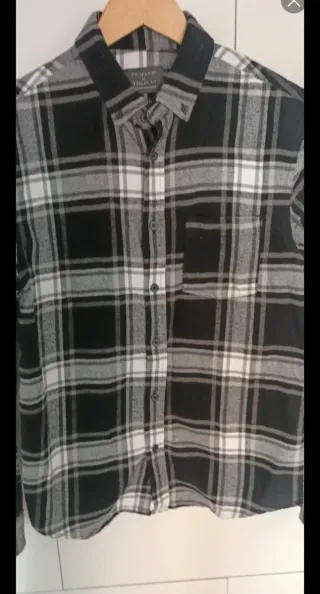 Camisa de cuadros nueva