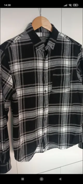 Camisa de cuadros nueva